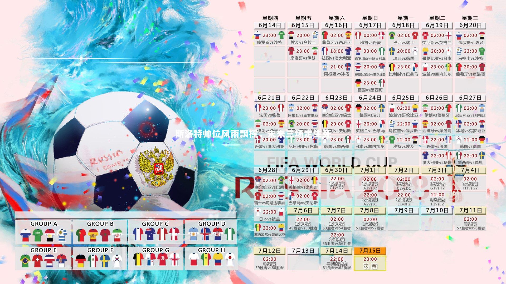 斯洛特帅位风雨飘摇,未来三场定生死